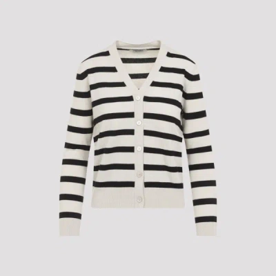 Max Mara `s Ribes Cardigan M In White