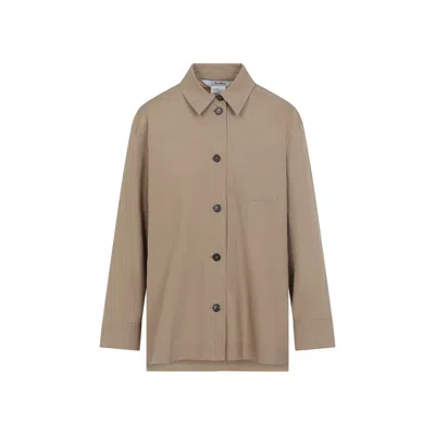 Max Mara's Shirts Nude & Neutrals In Brown