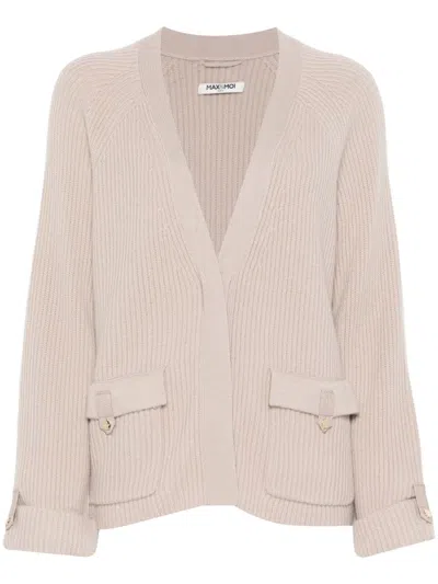 Max & Moi Gisca Cardigan In 褐色