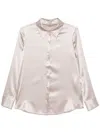 Max & Moi Levy Shirt In White In Grey