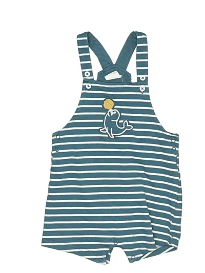 Pre-owned Max Kids'  Overalls In Teal