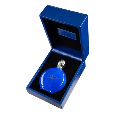 Max Philip Unisex Blue Edp 3.4 oz + Leather Box Fragrances 795847835518 In Blue / Orange
