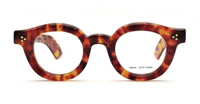 Max Pittion Maestro 42 X 26 - Blonde Tortoise Rx Glasses In Multi