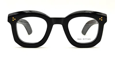 Max Pittion Politician 44 X 28 - Piano Black Rx Glasses