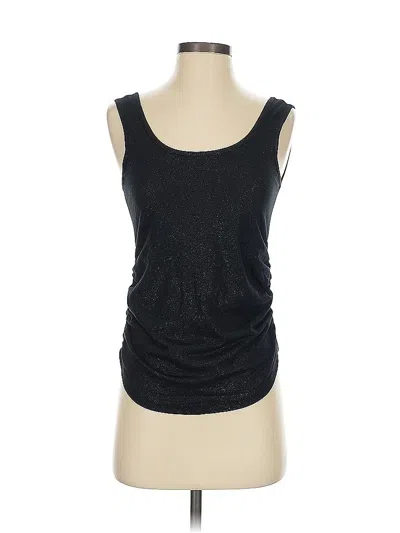 Pre-owned Max Rave Tank Top Black Strapless Neckline Tops