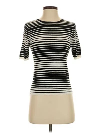 Pre-owned Max Short Sleeve Turtleneck In Ivory