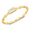 Max + Stone 14k Yellow Gold Baguette Cubic Zirconia Ring In Yellow