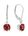 Max + Stone 10k 1.90 Ct. Tw. Garnet Earrings