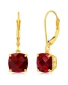 Max + Stone 10k 4.50 Ct. Tw. Created Ruby Earrings