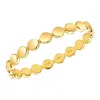 Max + Stone Solid 10k Yellow Gold Stackable Dotted Ring In Yellow