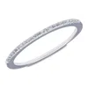 Max + Stone Sterling Silver Birthstone 1mm Cubic Zirconia Ring In Gray