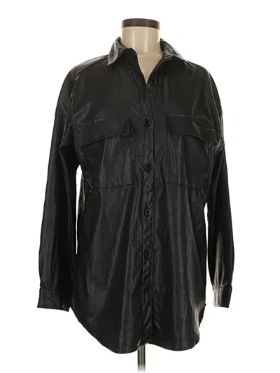 Pre-owned Max Studio 3/4 Sleeve Blouse In Black