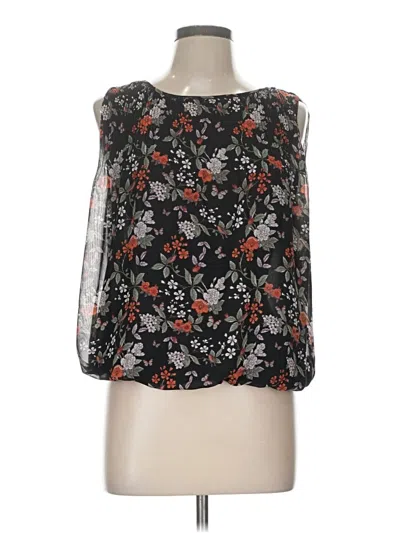 Pre-owned Max Studio 3/4 Sleeve Blouse In Black