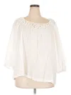 Max Studio 3/4 Sleeve Blouse In White