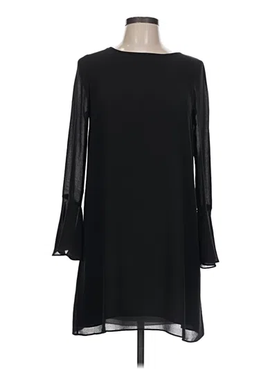 Pre-owned Max Studio 3/4 Sleeve Top Black Keyhole Neckline Tops