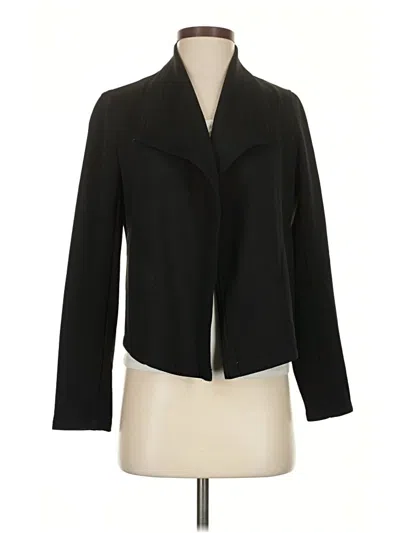 Pre-owned Max Studio 3/4 Sleeve Top Black Tie Neck Tops