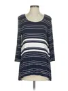 Max Studio 3/4 Sleeve T-shirt In Blue