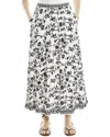 Max Studio A-line Midi Skirt