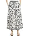 Max Studio A-line Midi Skirt In Black