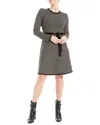 Max Studio A-line Sweaterdress In Black