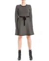 Max Studio A-line Sweaterdress In Black