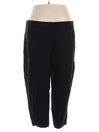 Pre-owned Max Studio Active Pants In Black