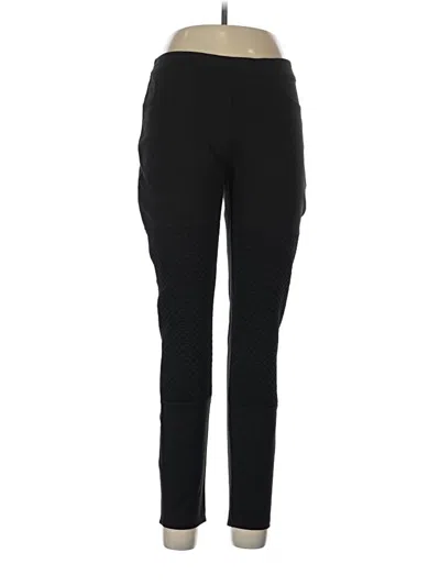 Pre-owned Max Studio Active Pants In Black
