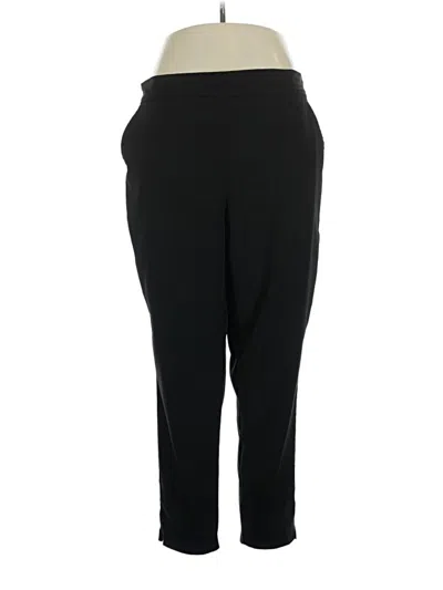 Pre-owned Max Studio Active Pants In Black