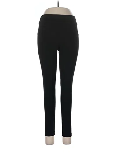 Pre-owned Max Studio Active Pants In Black