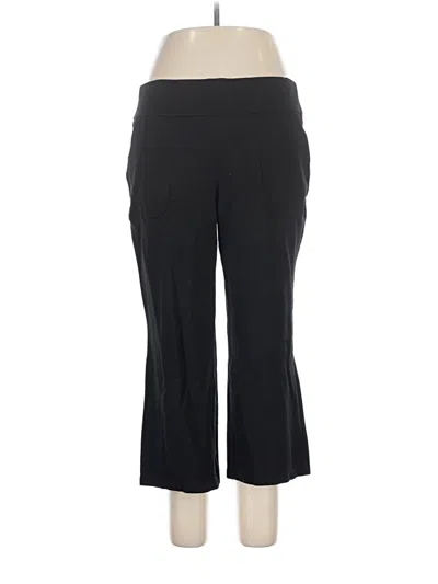 Pre-owned Max Studio Active Pants In Black