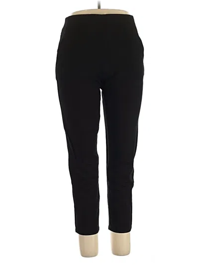 Pre-owned Max Studio Active Pants In Black