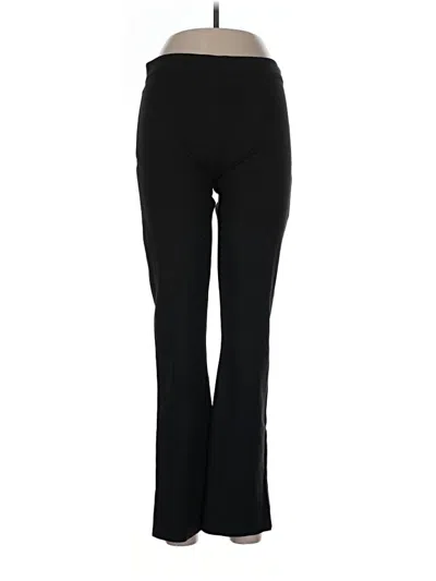 Pre-owned Max Studio Active Pants In Black