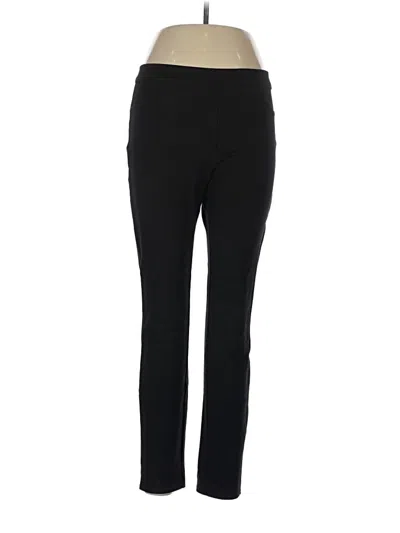 Pre-owned Max Studio Active Pants In Black