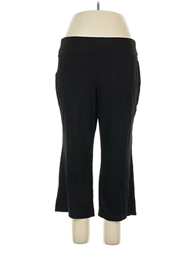 Pre-owned Max Studio Active Pants In Black