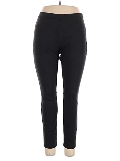 Pre-owned Max Studio Active Pants In Black