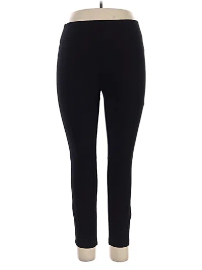 Pre-owned Max Studio Active Pants In Black