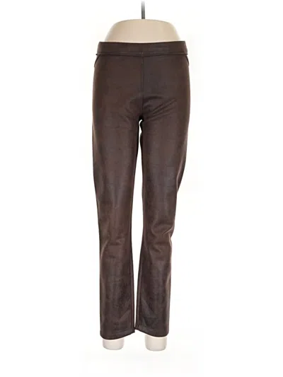Pre-owned Max Studio Active Pants In Brown