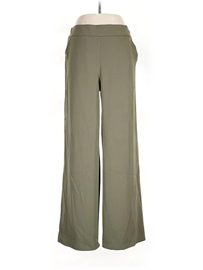 Pre-owned Max Studio Active Pants In Green