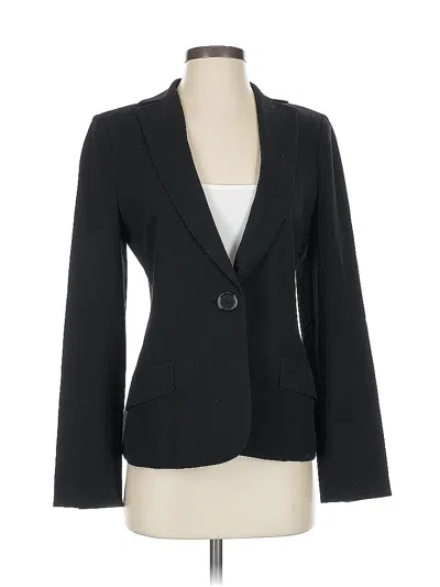Pre-owned Max Studio Blazer Jacket In Black