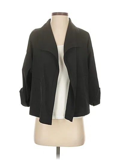 Pre-owned Max Studio Blazer Jacket In Black