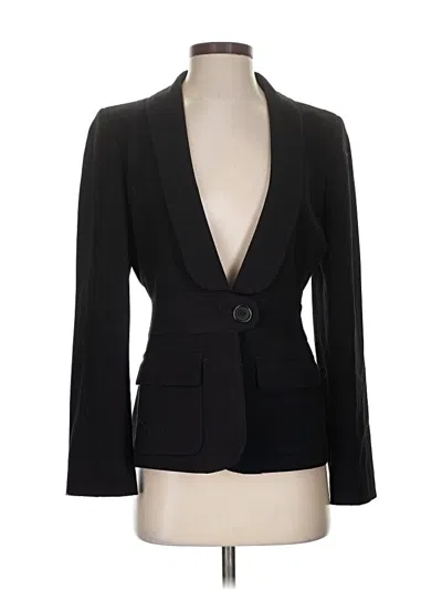 Pre-owned Max Studio Blazer Jacket In Black