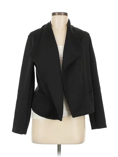 Pre-owned Max Studio Blazer Jacket In Black