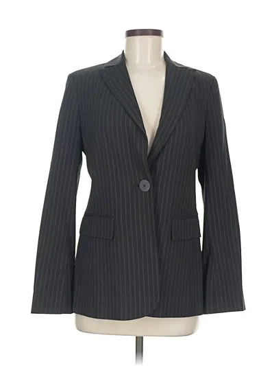Pre-owned Max Studio Blazer Jacket In Black