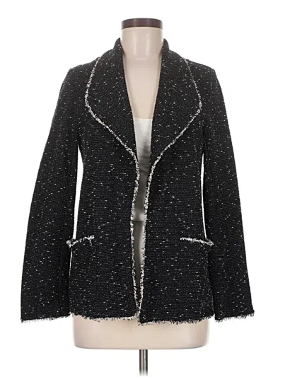 Pre-owned Max Studio Blazer Jacket In Black