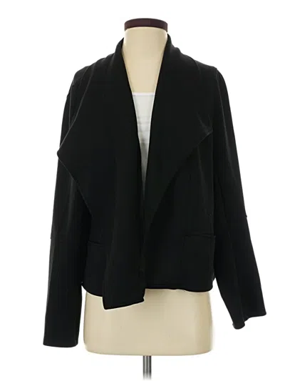 Pre-owned Max Studio Blazer Jacket In Black