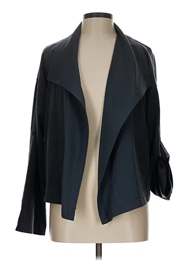 Pre-owned Max Studio Blazer Jacket In Black