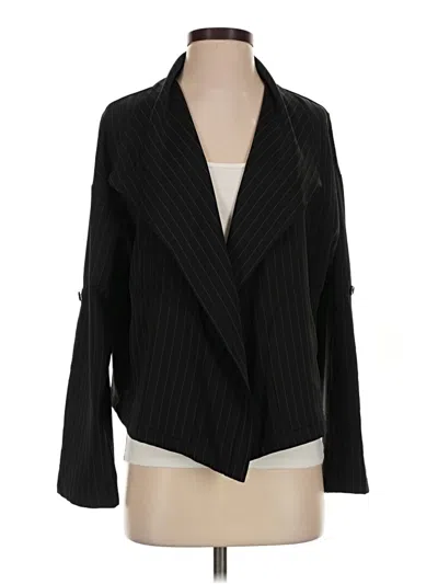 Pre-owned Max Studio Blazer Jacket In Black