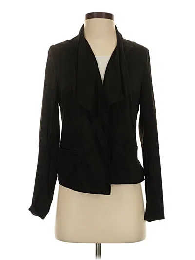 Pre-owned Max Studio Blazer Jacket In Black