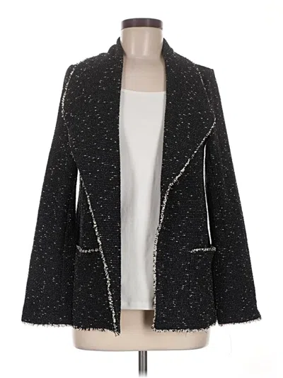 Pre-owned Max Studio Blazer Jacket In Black