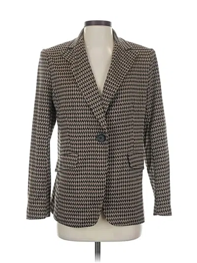 Pre-owned Max Studio Blazer Jacket In Brown